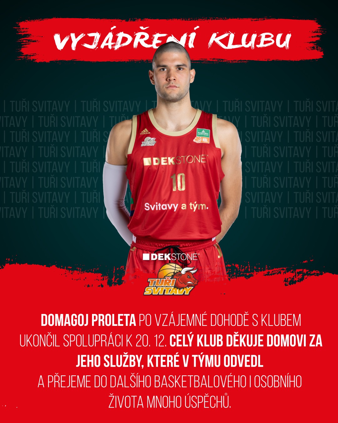 DOMAGOJ PROLETA SKONČIL VE SVITAVÁCH