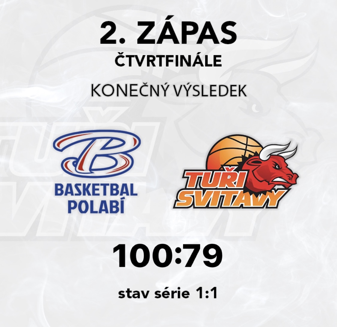 POLABÍ SROVNALO PLAY-OFF SÉRII NA 1:1 DÍKY VÝBORNÉ DRUHÉ PŮLI